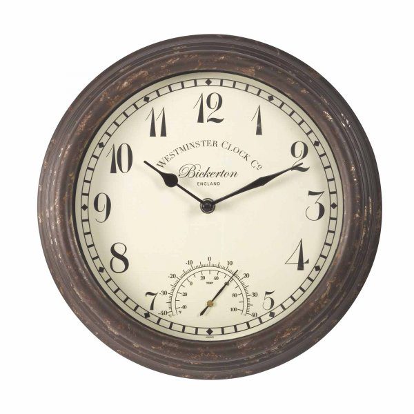 5050642006187 1 Bickerton 12 Garden Wall Clock Thermometer.jpg